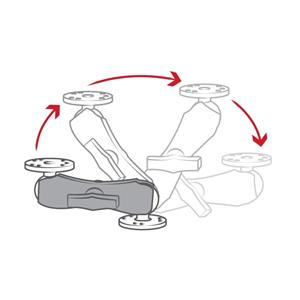 RAM MOUNT Medium mounting arm RAM-201U 4