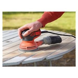 Random orbital sander 240 W, soleplate 4