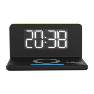 RealPower ChargeAir Digital alarm clock Black