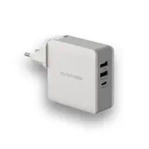 RealPower DeskCharge-65 Travel Universal Grey AC Indoor
