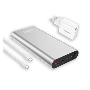 RealPower PB-20000PD Lithium-Ion (Li-Ion) 20000 mAh Aluminium