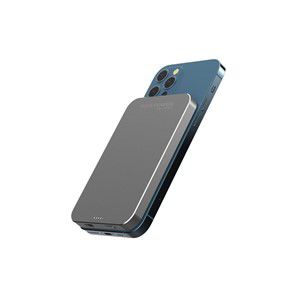 RealPower PB-5000 Mag Lithium Polymer (LiPo) 5000 mAh Wireless charging Grey