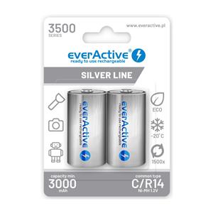 Rechargeable Batteries everActive R14 /C Ni-MH 3500 mAh ready to use