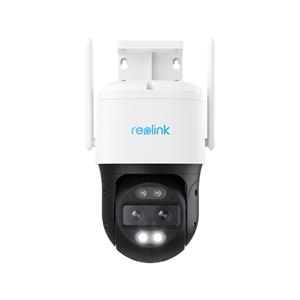 Reolink TrackMix Series W760 - 4K Outdoor Camera, Dual View, Auto-Zoom Tracking, 2.4/5Ghz Wi-Fi, Color Night Vision