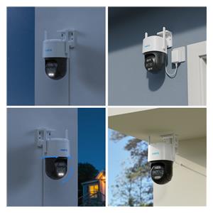 Reolink TrackMix Series W760 - 4K Outdoor Camera, Dual View, Auto-Zoom Tracking, 2.4/5Ghz Wi-Fi, Color Night Vision 3