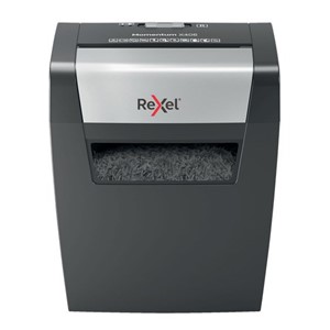 Rexel Momentum X406 paper shredder Particle-cut shredding Blue, Grey