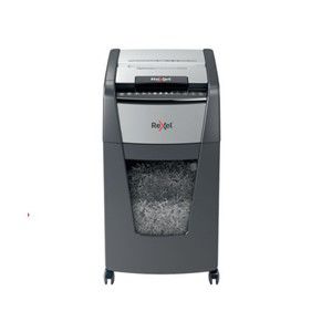 Rexel Optimum Auto+ 300X paper shredder Micro-cut shredding Black, Grey