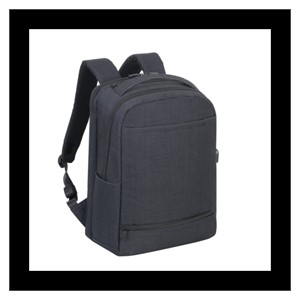 RivaCase black backpack for 17.3 laptop 8365