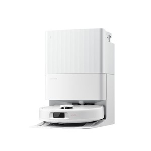 Roborock QR 798 robot vacuum cleaner with self-cleaning station, white