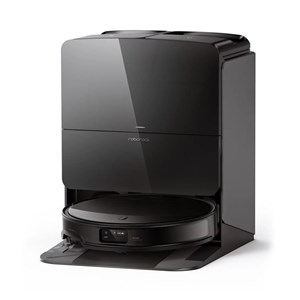 Roborock Saros 10R with self-cleaning station, black