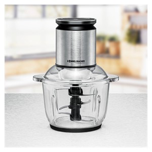 Rommelsbacher MZ 600 electric food chopper 2 L 600 W Black, Stainless steel