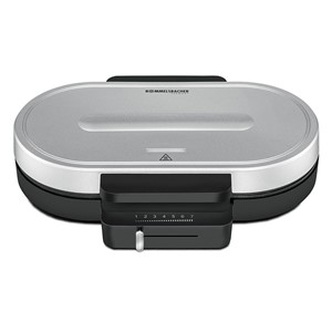 Rommelsbacher WA 1250 waffle iron 2 waffle(s) 1250 W Silver
