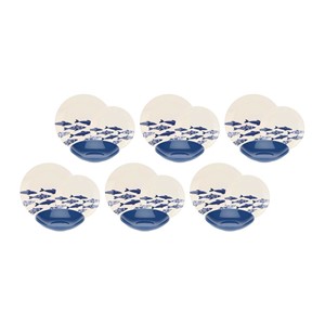 ROSE&TULIPANI THE BLUE ONES Dinner service for 6 people