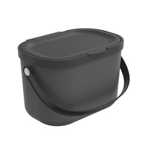ROTHO Albula Anthracite - waste sorting container - 3,2l