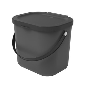 ROTHO Albula Anthracite - waste sorting container - 6l