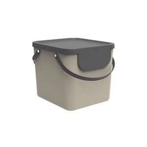 ROTHO Albula Cappuccino - waste sorting container - 40l