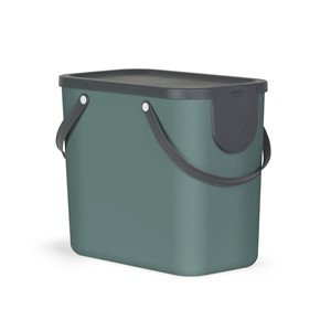 ROTHO Albula Dark green - waste sorting container - 25l