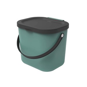 ROTHO Albula Dark green - waste sorting container - 6l