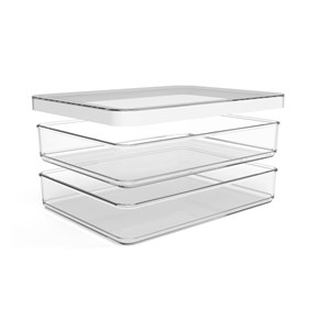 ROTHO Rondo Loft - food storage container - 2 x 0,85l