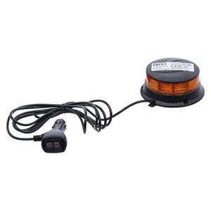 BGS Rotirajući far | žuto | s magnetom | 12 V /24 V | Ø 130 mm
