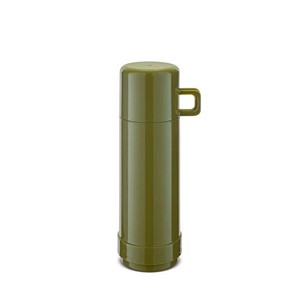 ROTPUNKT Glass thermos, capacity 0.250 l, olive (green)