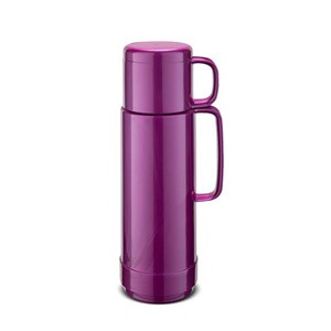 ROTPUNKT Glass thermos, capacity 0.750 l, shiny grape (bishop's purple)