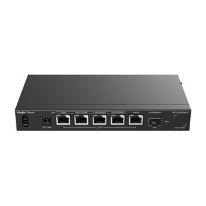 Ruijie Networks RG-EG406XS-P wired router 2.5 Gigabit Ethernet Black