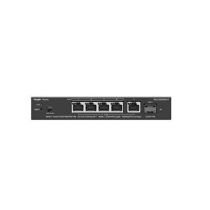 Ruijie Networks RG-ES206MG-P network switch Managed L2 2.5G Ethernet (100 /1000 /2500) Power over Ethernet (PoE) Desktop /Wall-Mounting Black