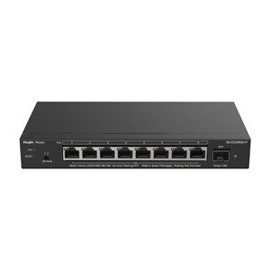 Ruijie Networks RG-ES209MG-P network switch Managed L2 2.5G Ethernet (100 /1000 /2500) Power over Ethernet (PoE) Black