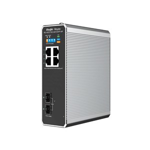 Ruijie Networks RG-NIS2100 Managed L2 Gigabit Ethernet (10 /100 /1000) Power over Ethernet (PoE) Black, Stainless steel