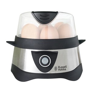 Russell Hobbs Stylo 7 egg(s) 365 W Black, Stainless steel
