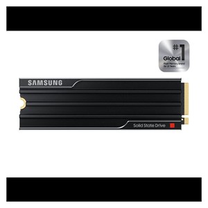 Samsung 2TB 9100 PRO PCIe 5.0 NVMe M.2 SSD with heat sink