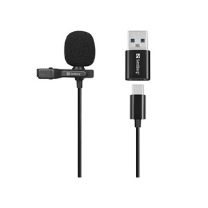 Sandberg Streamer USB Clip Microphone