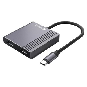 Sandberg USB-C 2xHDMI+USB+PD docking station