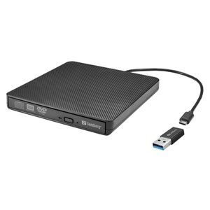 Sandberg USB-C /A DVD Drive external DVD drive