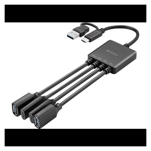 Sandberg USB-C /A na 2A+2C Splitter