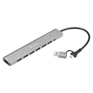 Sandberg USB-C /A to 7 x USB 3.0 Hub
