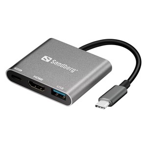 Sandberg USB-C Mini Dock HDMI+USB mini docking station