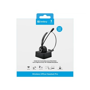 Sandberg Wireless Office Headset Pro+ wireless headphones
