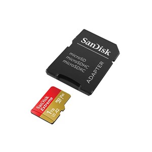 SanDisk 1 TB Extreme microSDXC UHS-I memory card with adapter