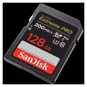 SanDisk 128 GB Extreme PRO SDXC UHS-I memory card