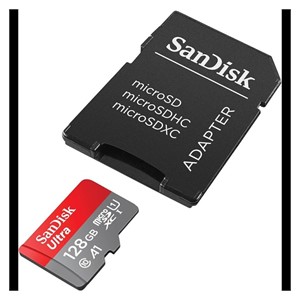 SanDisk 128 GB Ultra microSDXC UHS-I memory card
