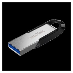 SanDisk 128GB Ultra Flair USB-A 3.0 USB Flash Drive (Black)