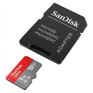 SanDisk 1TB Ultra microSD UHS-I memory card with adapter