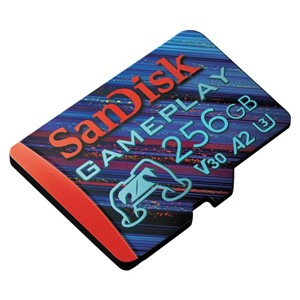 SanDisk 256 GB GamePlay microSD memory card for mobile and console gaming