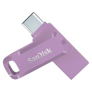 SanDisk 256GB Ultra Dual Drive Go USB-C /A 3.2 USB flash drive (purple)
