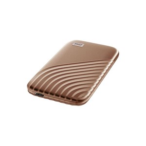 SanDisk 2TB My Passport SSD Gold NVMe USB 3.2 external SSD drive