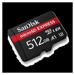SanDisk 512GB Express NVMe UHS-I microSDXC kartica