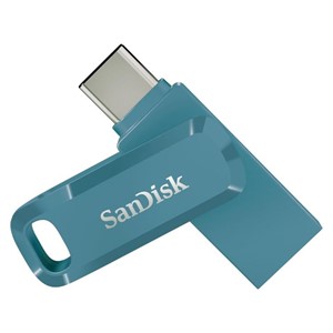 SanDisk 64GB Ultra Dual Drive Go USB-C /A 3.2 USB flash drive (blue)
