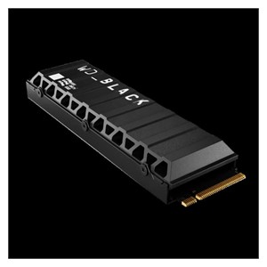 SanDisk 8TB WD Black SN850X M.2 2280 PCI-e 4.0 NVMe 1.4 SSD drive with heatsink